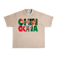 French Oak chingona sugar skull Urban Heavy Tee - BundleAndBundleShop