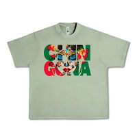 Oil Green chingona sugar skull Urban Heavy Tee - BundleAndBundleShop