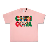 Salmon chingona sugar skull Urban Heavy Tee - BundleAndBundleShop
