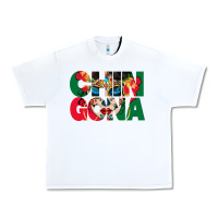 White chingona sugar skull Urban Heavy Tee - BundleAndBundleShop