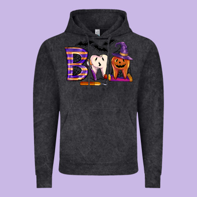Dental Boo Halloween Vintage Hoodie Designed By Lillyallendesigns