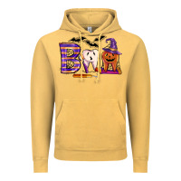 Vintage Mustard dental boo halloween Vintage Hoodie - LillyAllenDesigns