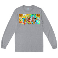 Heather Grey Best Teacher Ever Long Sleeve Tee - CowhideDigitalArt