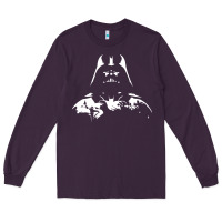 Plum darth vader Long Sleeve Tee - DesigneFamous