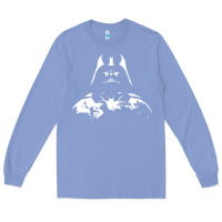 Colony Blue darth vader Long Sleeve Tee - DesigneFamous