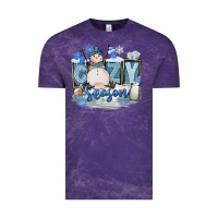 Cloud Purple Cozy Season Vintage Tee - FaDigitalArtStudio
