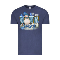 Vintage Denim Cozy Season Vintage Tee - FaDigitalArtStudio