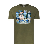 Vintage Olive Cozy Season Vintage Tee - FaDigitalArtStudio