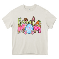 Cream Easter Day Bunny mom Heavy Core Tee - OliviaCreatesArt