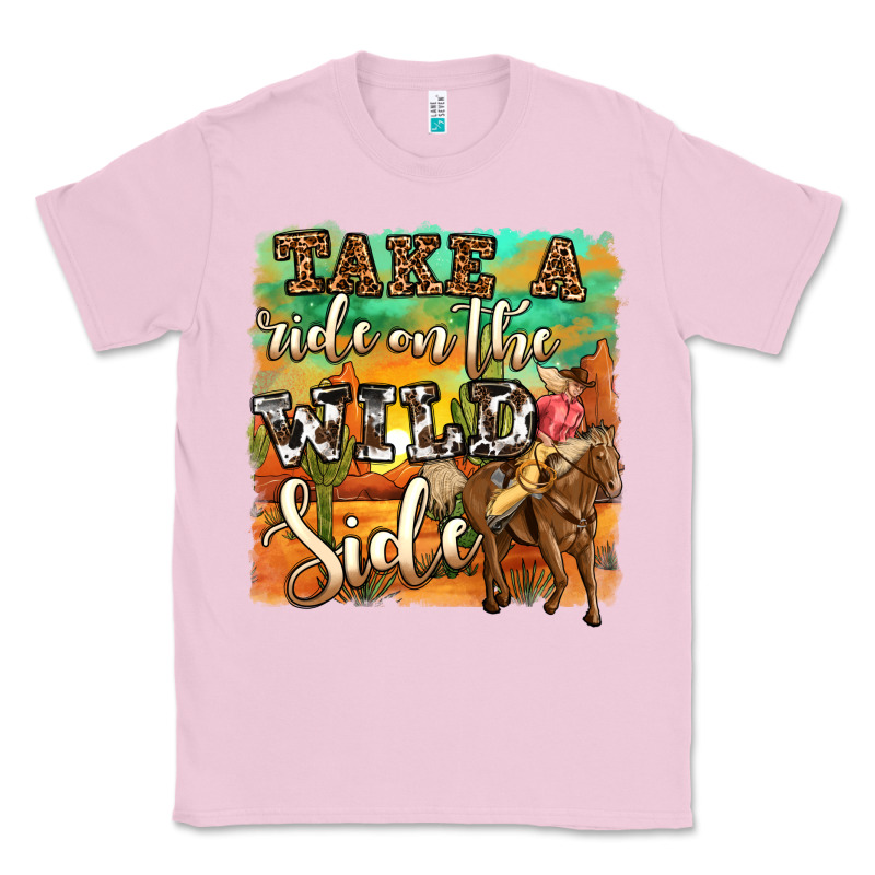 Take A Ride On The Wild Side Classic Tee by OliviaCreatesArt | Teevron
