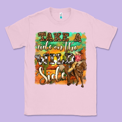 Take A Ride On The Wild Side Classic Tee Designed By Oliviacreatesart