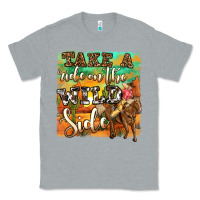 Heather Grey take a ride on the wild side Classic Tee - OliviaCreatesArt