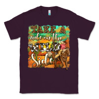 Plum take a ride on the wild side Classic Tee - OliviaCreatesArt