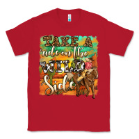 Red take a ride on the wild side Classic Tee - OliviaCreatesArt