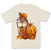Bone Pumpkin Spice Coffee Premium Tee - FaDigitalArtStudio