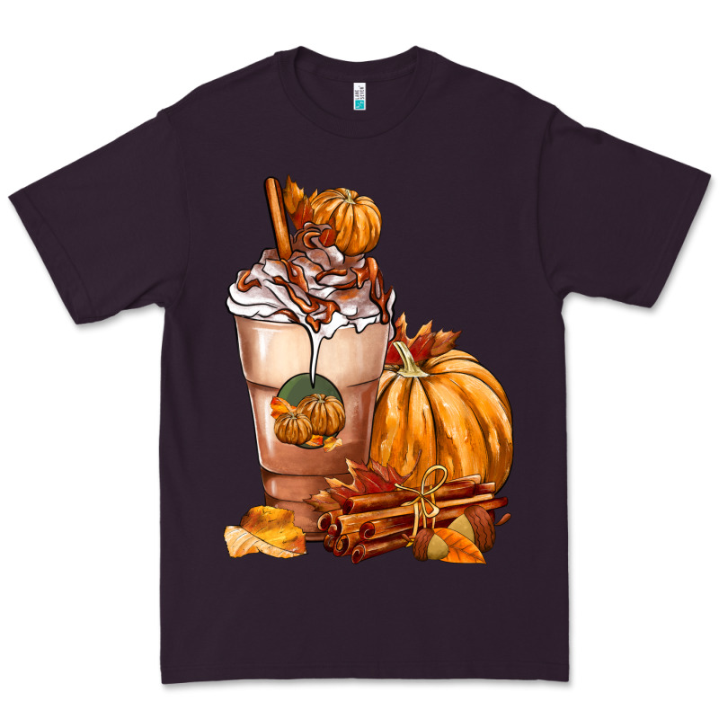 Pumpkin Spice Coffee Premium Tee by FaDigitalArtStudio | Teevron