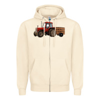 Sandshell farm tractor Zipper Hoodie - RanaPortraitStore