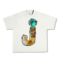 Pistachio farm life alphabet lowercase letters j Urban Heavy Tee - BundleAndBundleShop