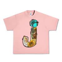 Salmon farm life alphabet lowercase letters j Urban Heavy Tee - BundleAndBundleShop