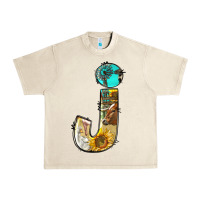 Sandshell farm life alphabet lowercase letters j Urban Heavy Tee - BundleAndBundleShop