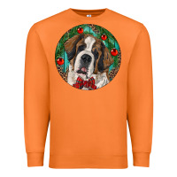 Carrot Christmas St. Bernard Premium Sweatshirt - RanaPortraitStore