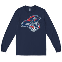 Navy elmira j4ckals Long Sleeve Tee - DesigneFamous
