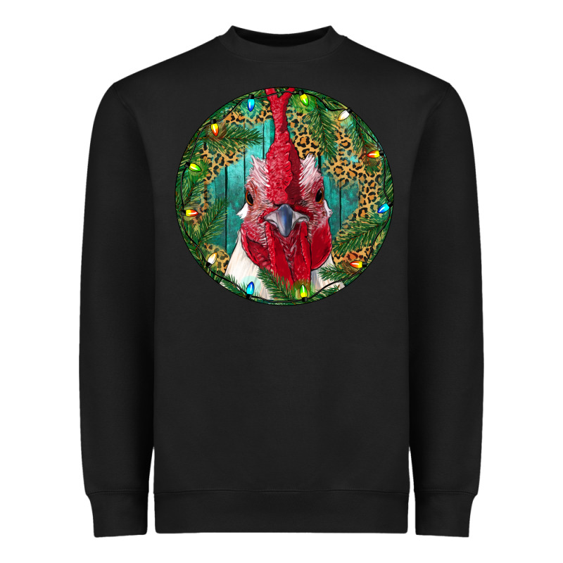 Roaster Head Christmas Heavyweight Sweatshirt by RanaPortraitStore | Teevron