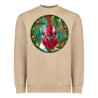 Mushroom Roaster Head Christmas Heavyweight Sweatshirt - RanaPortraitStore
