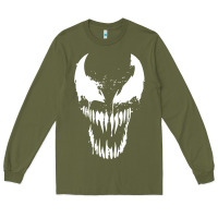 Army Green venom classic Long Sleeve Tee - DesigneFamous