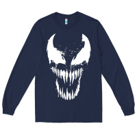 Navy venom classic Long Sleeve Tee - DesigneFamous