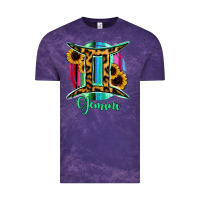 Cloud Purple Gemini Vintage Tee - RanaPortraitStore