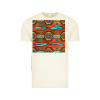 Vintage Arctic native american aztec seamless pattern 2 Vintage Tee - BundleAndBundleShop