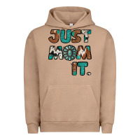 Pigment Burro just mom it cowhide turquoise Urban Hoodie - Jasminsmagicworld