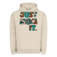 Pigment French Oak just mom it cowhide turquoise Urban Hoodie - Jasminsmagicworld