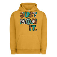 Pigment Peanut Butter just mom it cowhide turquoise Urban Hoodie - Jasminsmagicworld