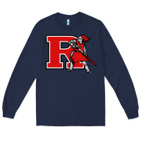 Navy scarlet knights 2 (rutgers) Long Sleeve Tee - DesigneFamous