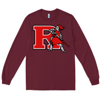 Burgundy scarlet knights 2 (rutgers) Long Sleeve Tee - DesigneFamous