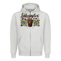 Dove Grey western labrador mom Zipper Hoodie - RanaPortraitStore
