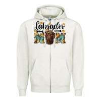 Western Labrador Mom Zipper Hoodie | Teevron