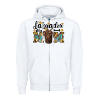 White western labrador mom Zipper Hoodie - RanaPortraitStore