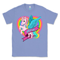 Colony Blue pride lgbtq unicorn Classic Tee - OliviaCreatesArt