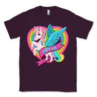 Plum pride lgbtq unicorn Classic Tee - OliviaCreatesArt