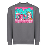 Storm pink christmas coffee Heavyweight Sweatshirt - Jasminsmagicworld