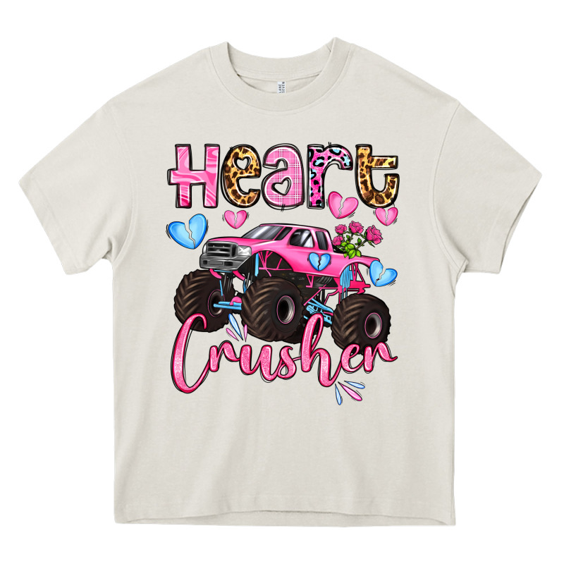 Heart Crusher Olivia Heavy Core Tee by OliviaCreatesArt | Teevron