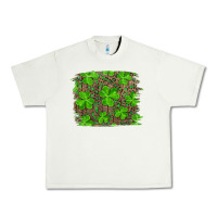 Pistachio st patrick's day shamrock and leopard distressed background Urban Heavy Tee - RanaPortraitStore