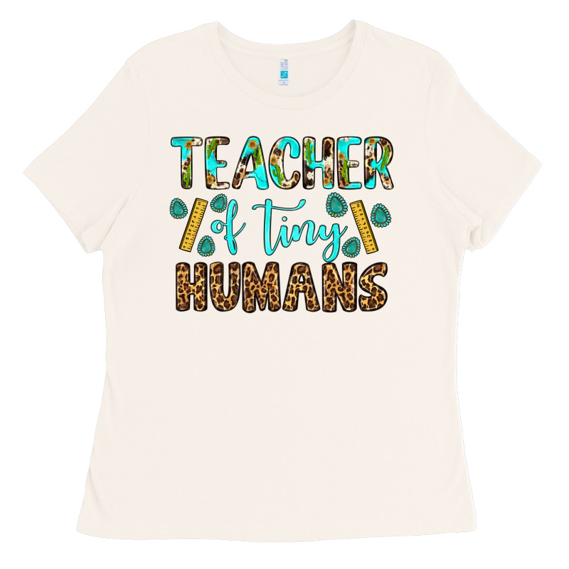 Teacher Of Tiny Humans Ladies Tee by BundleAndBundleShop | Teevron