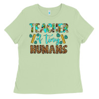 Matcha teacher of tiny humans Ladies Tee - BundleAndBundleShop