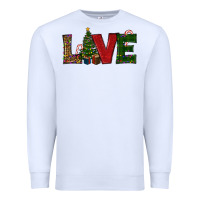 White Christmas Tree Love Premium Sweatshirt - RanaPortraitStore