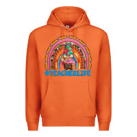 Carrot teacherlife and teacher gnome rainbow Premium Hoodie - Artiststas