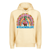 Pina Colada teacherlife and teacher gnome rainbow Premium Hoodie - Artiststas